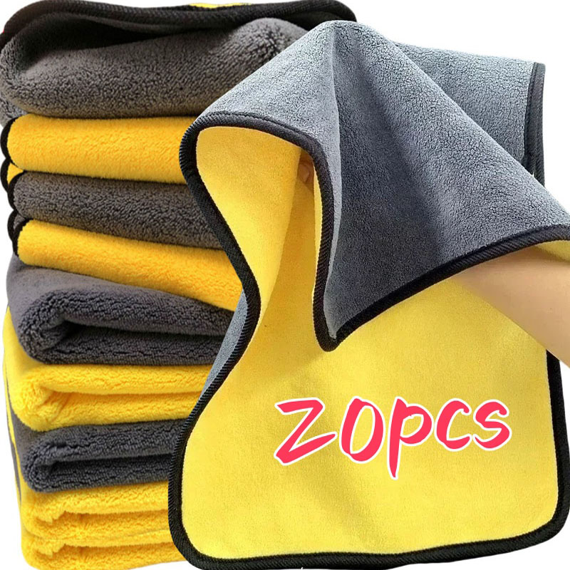 Microfiber Car Drying Towel Super Absorbent - Handuk cuci mobil, kain serat mikro