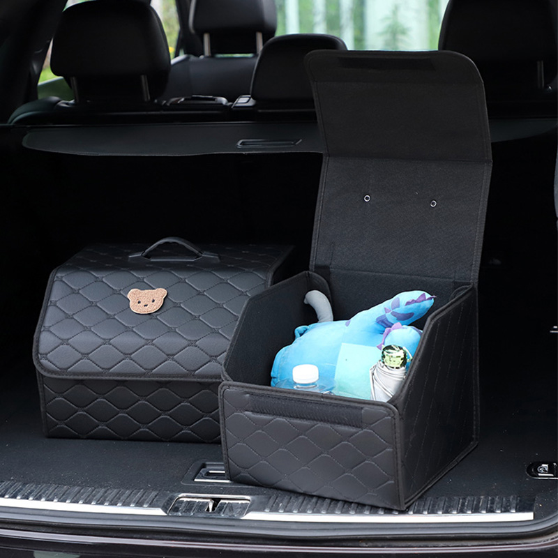 Car Trunk Organizer Foldable Storage Box - Organizer Penyimpanan Bagasi Mobil Lipat Serbaguna
