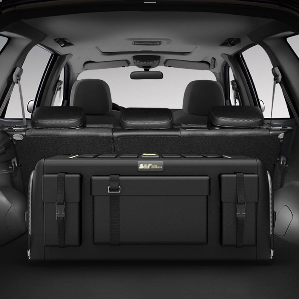 Car Trunk Organizer Foldable Storage Box - Universal kotak penyimpanan bagasi mobil 70L