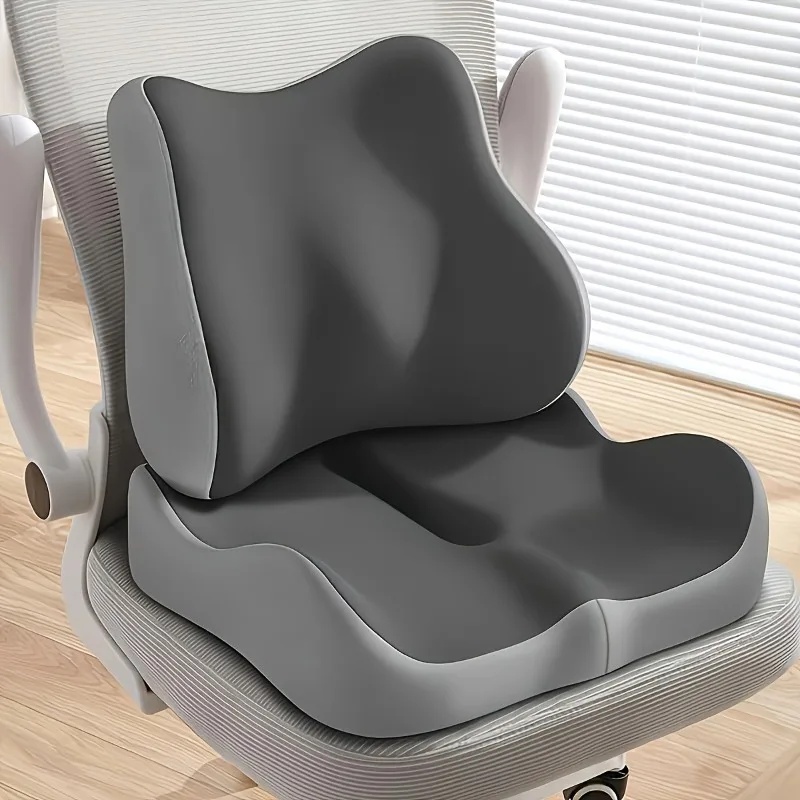 Bantalan Kursi Busa Memori unt - Memory Foam Car Neck Pillow Lumbar Support ulasan dan harga