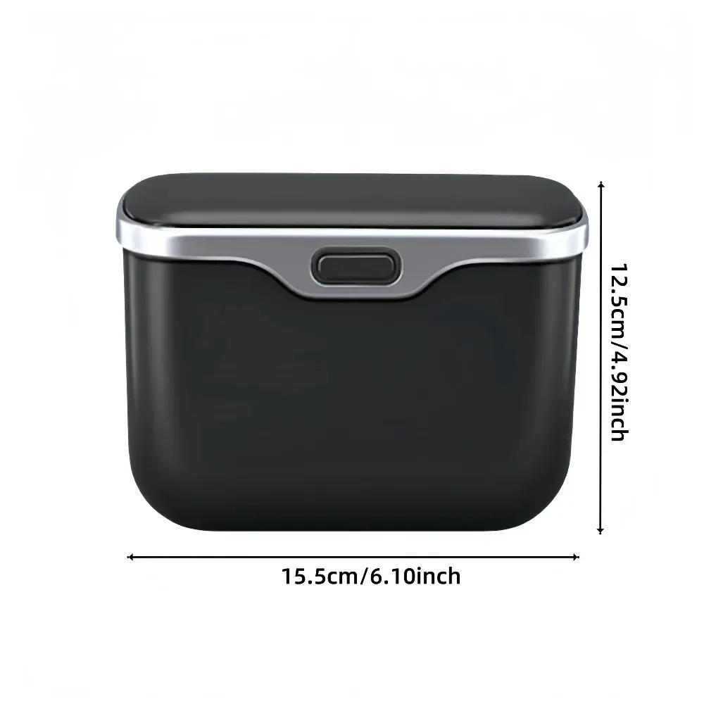 Tempat Sampah Mobil Portabel,  - Waterproof Car Trash Can With Lid ulasan dan harga
