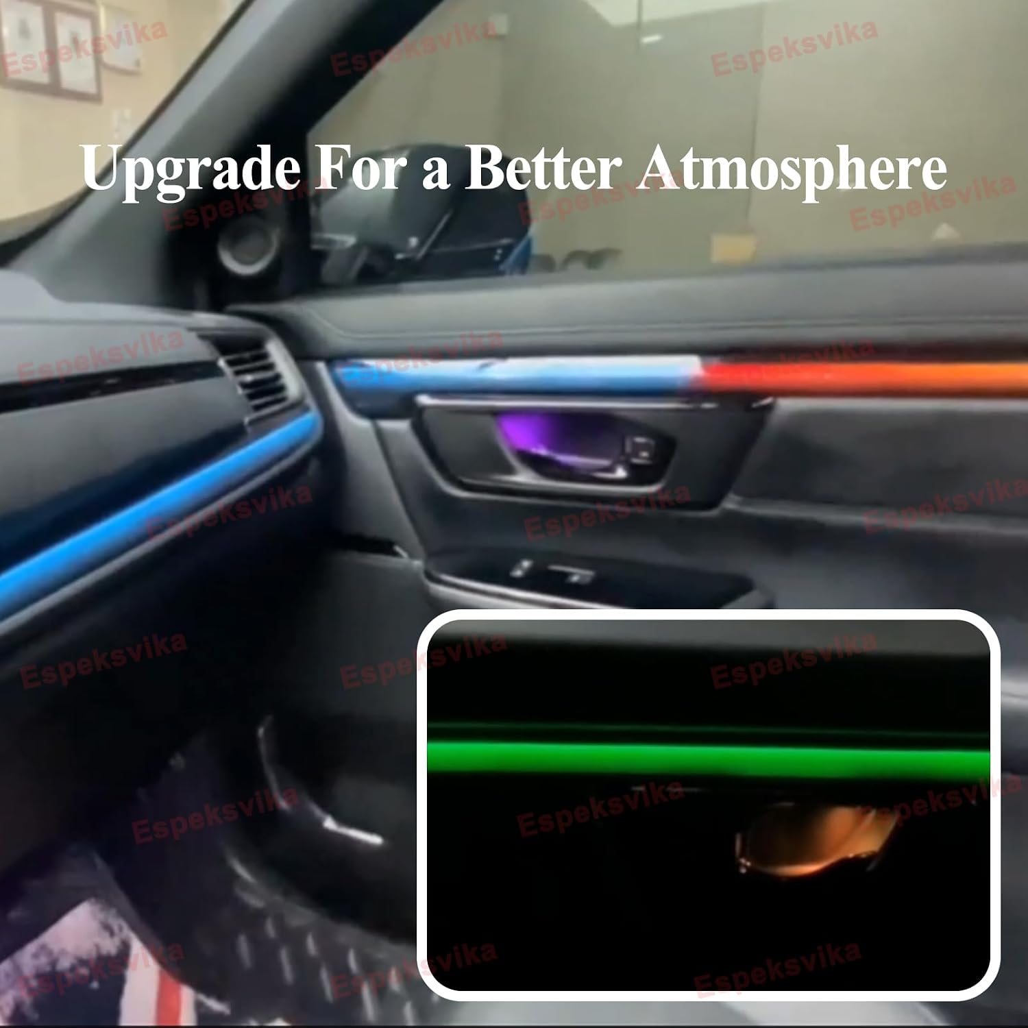 18 in 1 Lampu Ambient LED untu - Led Ambient Interior Car Lights App Control ulasan dan harga