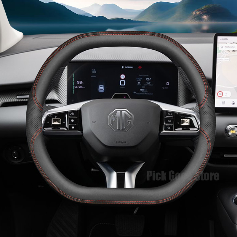 Sarung Setir Mobil Kulit Nappa - Car Steering Wheel Cover Anti Slip Breathable ulasan dan harga
