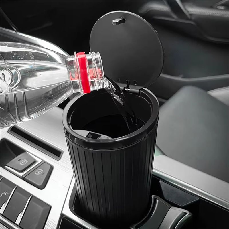 Tempat Sampah Mobil Tipe A60E- - Waterproof Car Trash Can With Lid ulasan dan harga