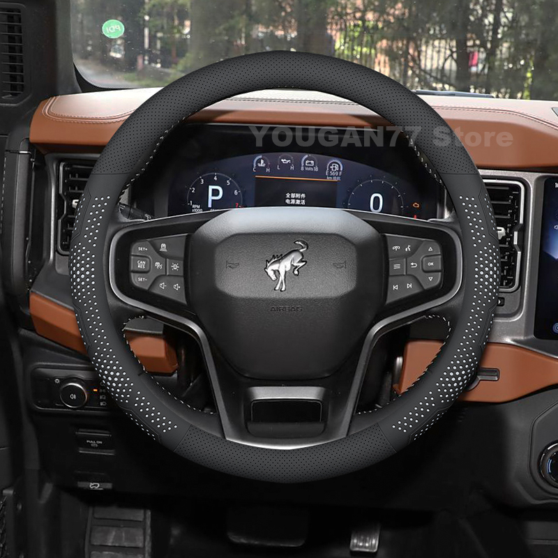 Sarung Setir Mobil Berbahan Ku - Car Steering Wheel Cover Anti Slip Breathable ulasan dan harga