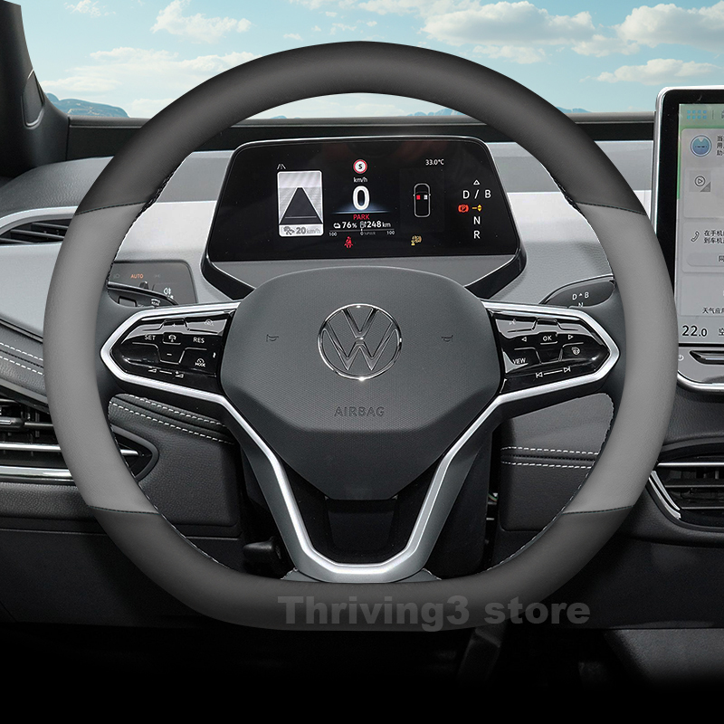 Sarung setir mobil kulit untuk - Car Steering Wheel Cover Anti Slip Breathable ulasan dan harga