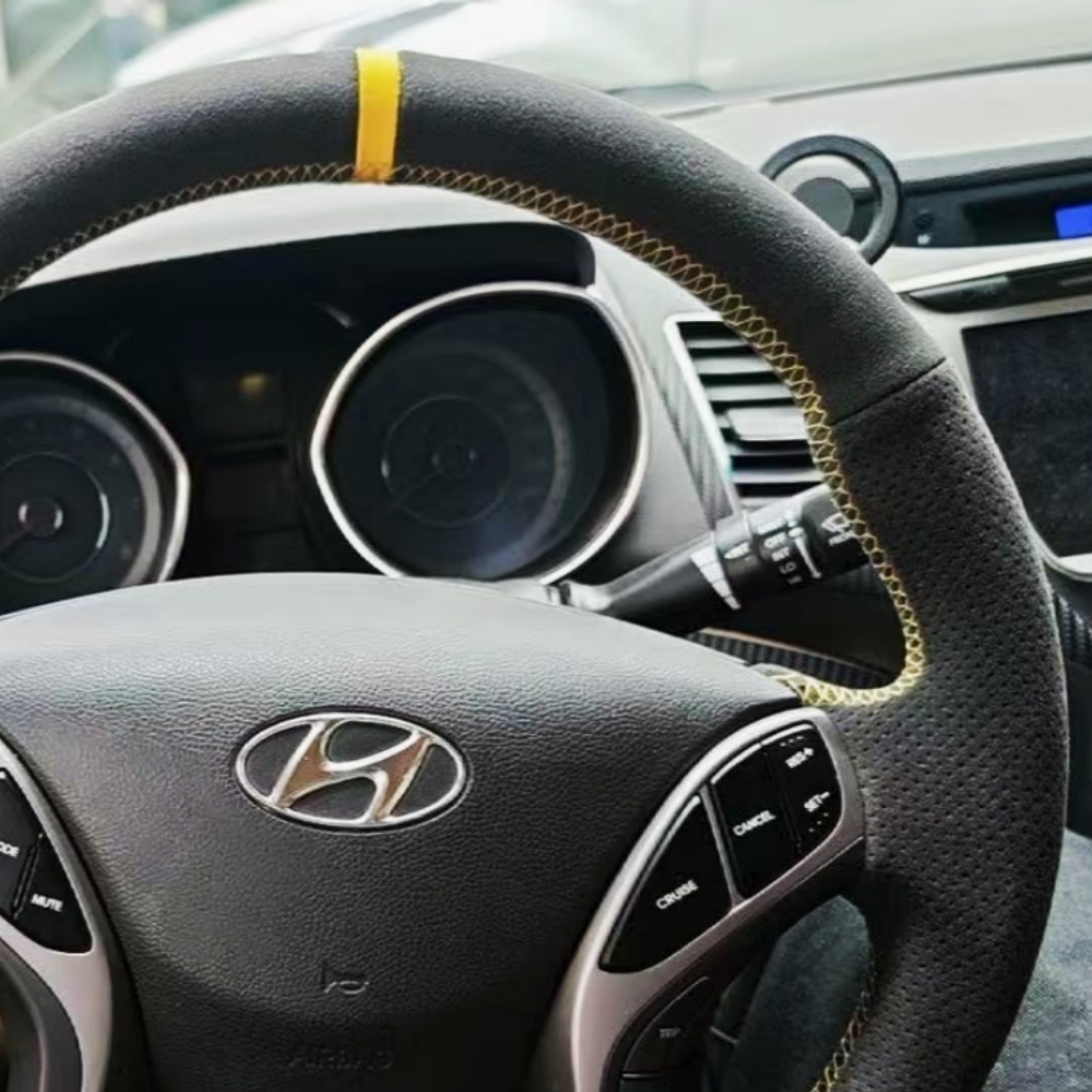 Hyundai custom kustom sarung s - Car Steering Wheel Cover Anti Slip Breathable ulasan dan harga
