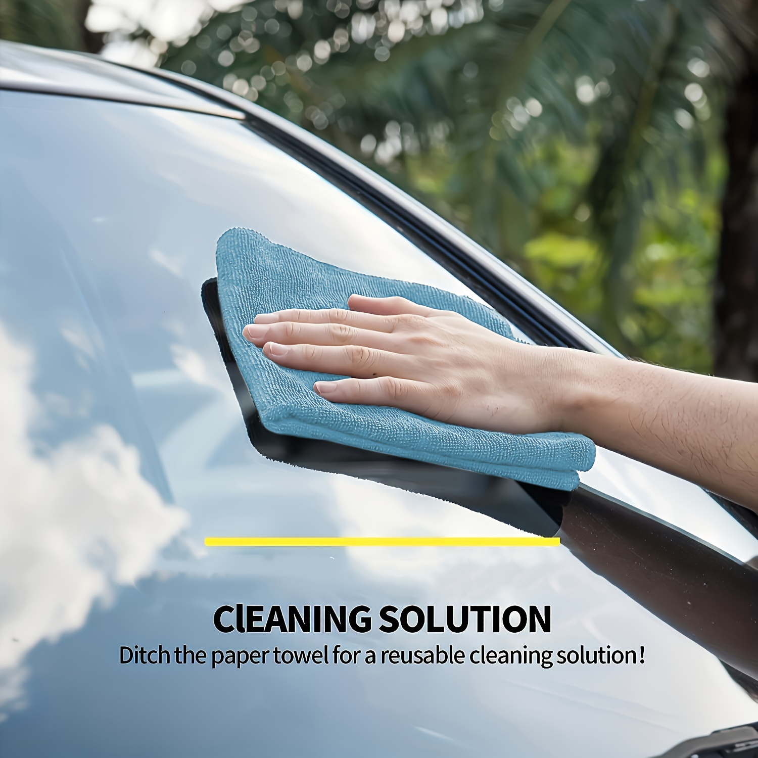1-50 Buah Handuk Cuci Mobil Se - Microfiber Car Drying Towel Super Absorbent ulasan dan harga