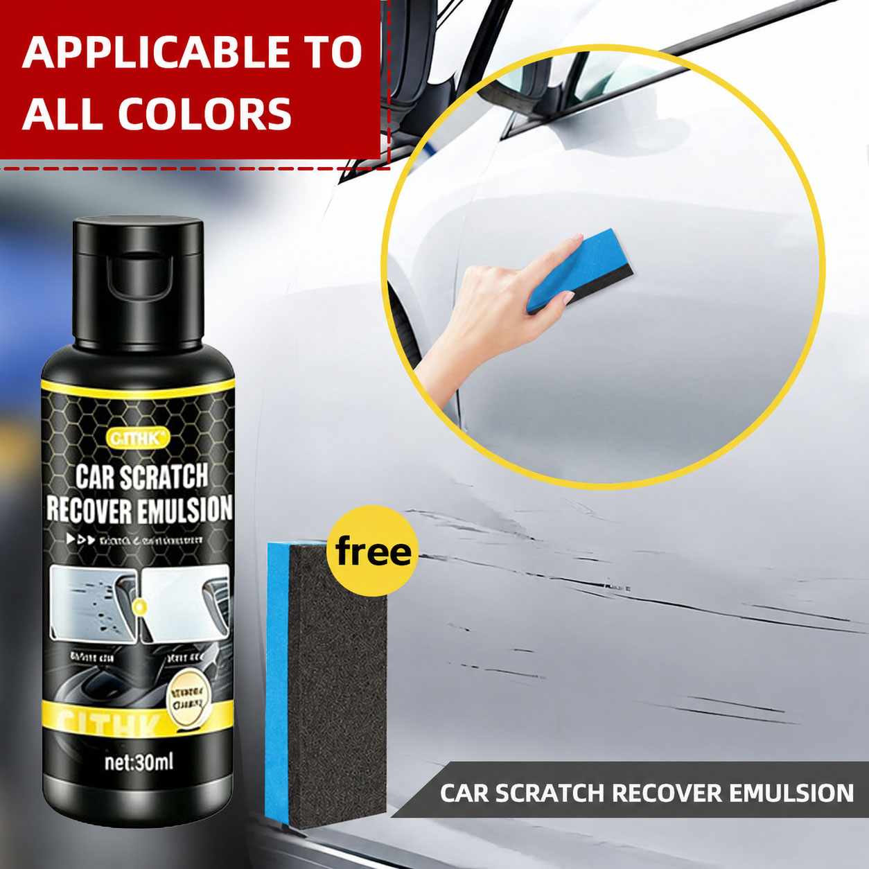 Penghilang Goresan Mobil, Lili - Car Scratch Repair Polishing Wax Paste ulasan dan harga