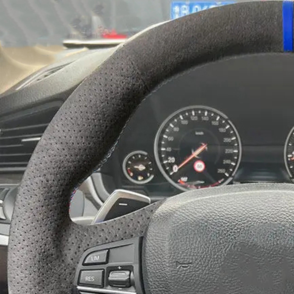 Penutup setir mobil kulit asli - Car Steering Wheel Cover Anti Slip Breathable ulasan dan harga