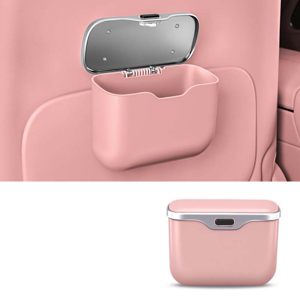 Tempat Sampah Mobil Multifungs - Waterproof Car Trash Can With Lid ulasan dan harga