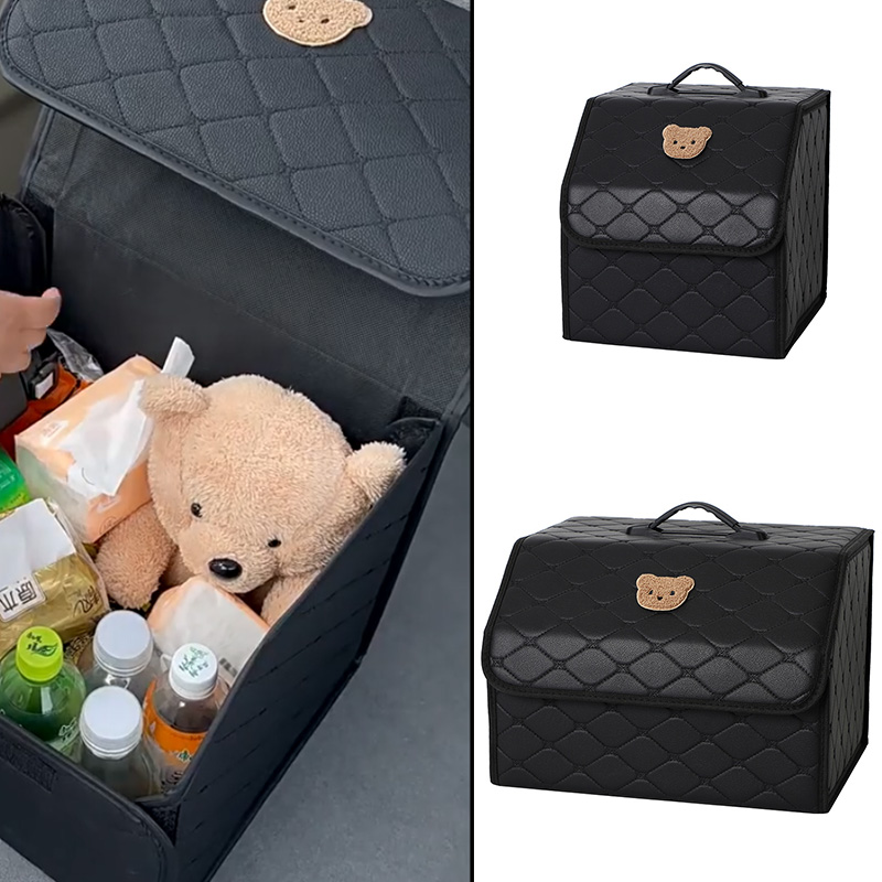 Organizer Penyimpanan Bagasi M - Car Trunk Organizer Foldable Storage Box ulasan dan harga
