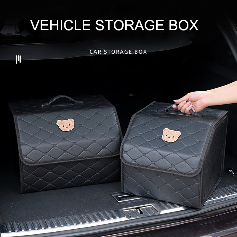 Organizer Penyimpanan Bagasi M - Car Trunk Organizer Foldable Storage Box ulasan dan harga