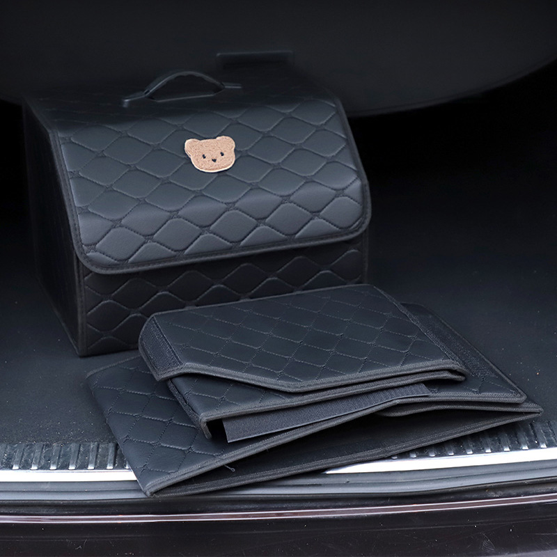 Organizer Penyimpanan Bagasi M - Car Trunk Organizer Foldable Storage Box ulasan dan harga
