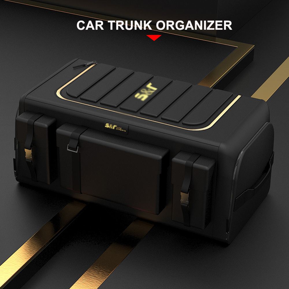 Universal kotak penyimpanan ba - Car Trunk Organizer Foldable Storage Box ulasan dan harga
