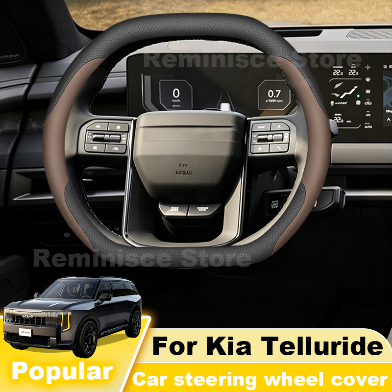Sarung Setir Mobil Kulit Nappa - Car Steering Wheel Cover Anti Slip Breathable ulasan dan harga
