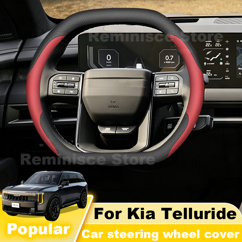 Sarung Setir Mobil Kulit Nappa - Car Steering Wheel Cover Anti Slip Breathable ulasan dan harga